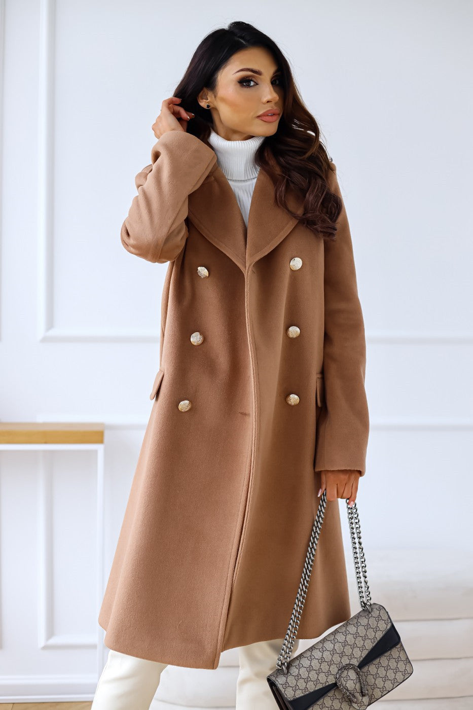 Mckenzie | Women's Double Breasted Overcoat