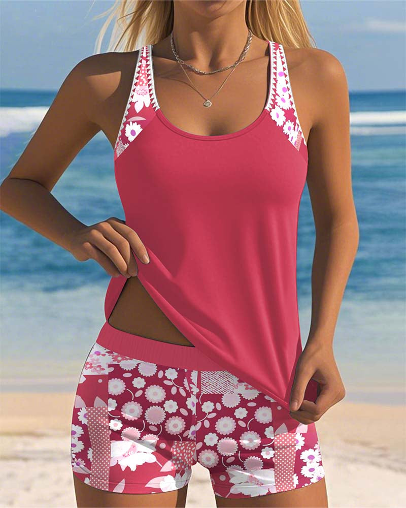Vera | Summer Tankini Swimsuit Set