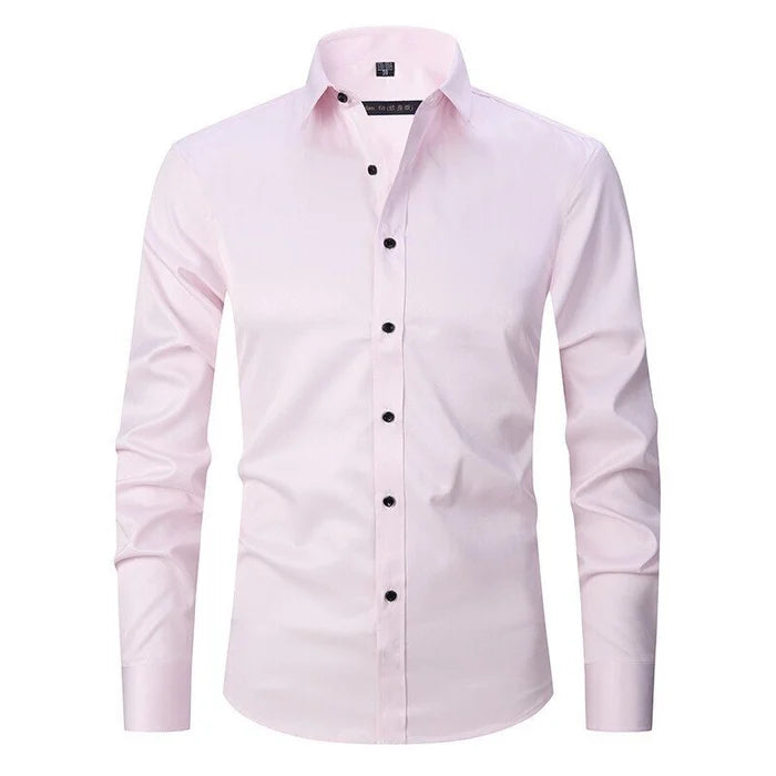Dave | Stylish Wrinkles Button Shirt for Men