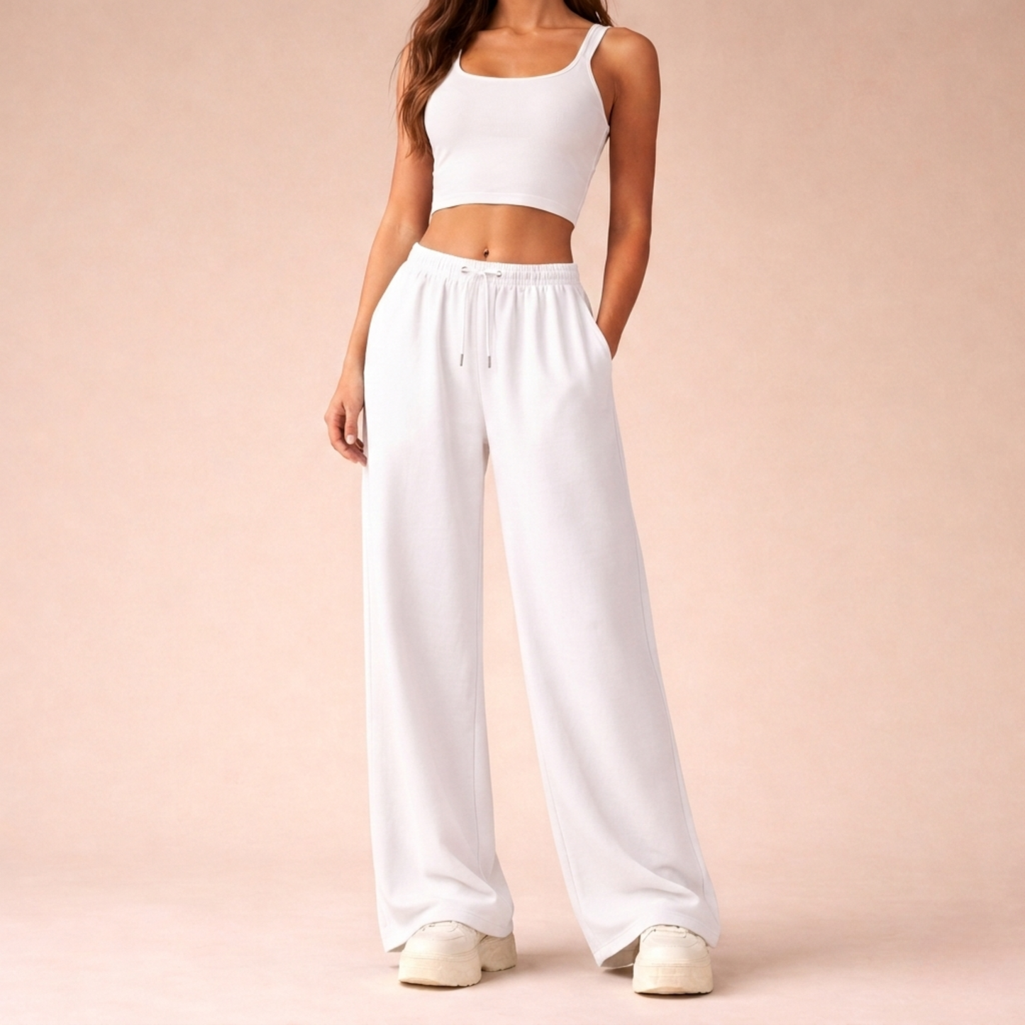 Lara | Wide-Leg Casual Jogger Pants for Women