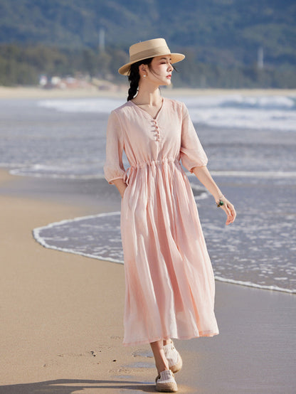 Lightweight Summer Maxi Dress For Women