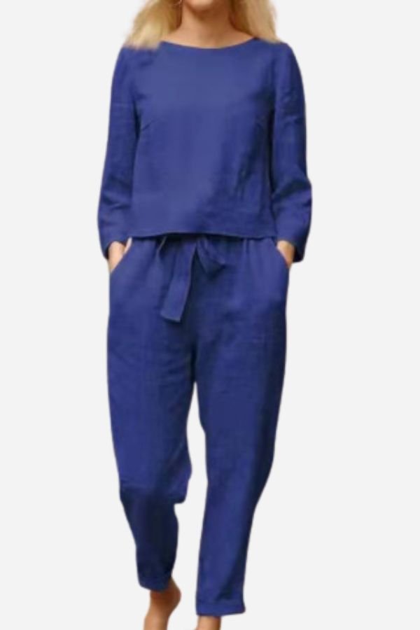 Brooke | Linen Two-Piece Lounge Set Women