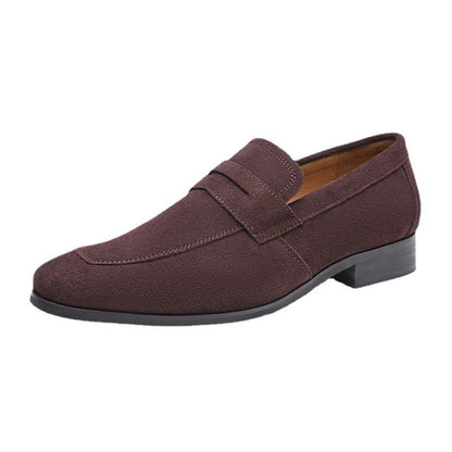 Finn | Men's Suede Penny Loafers