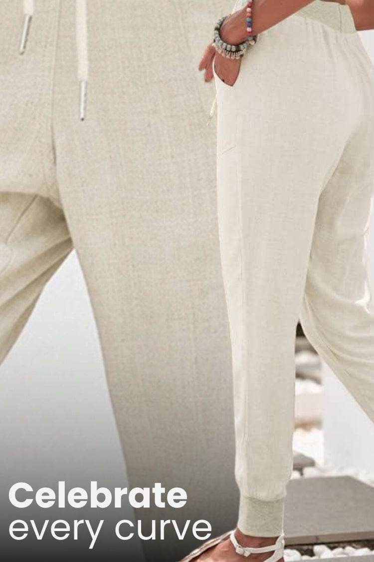 Bali | Women's Elastic Ankle Drawstring Casual Pants