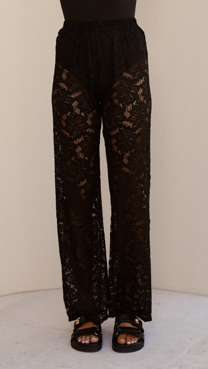 Azura | Women's V-Neck Button Shirt and Wide Leg Pants Set