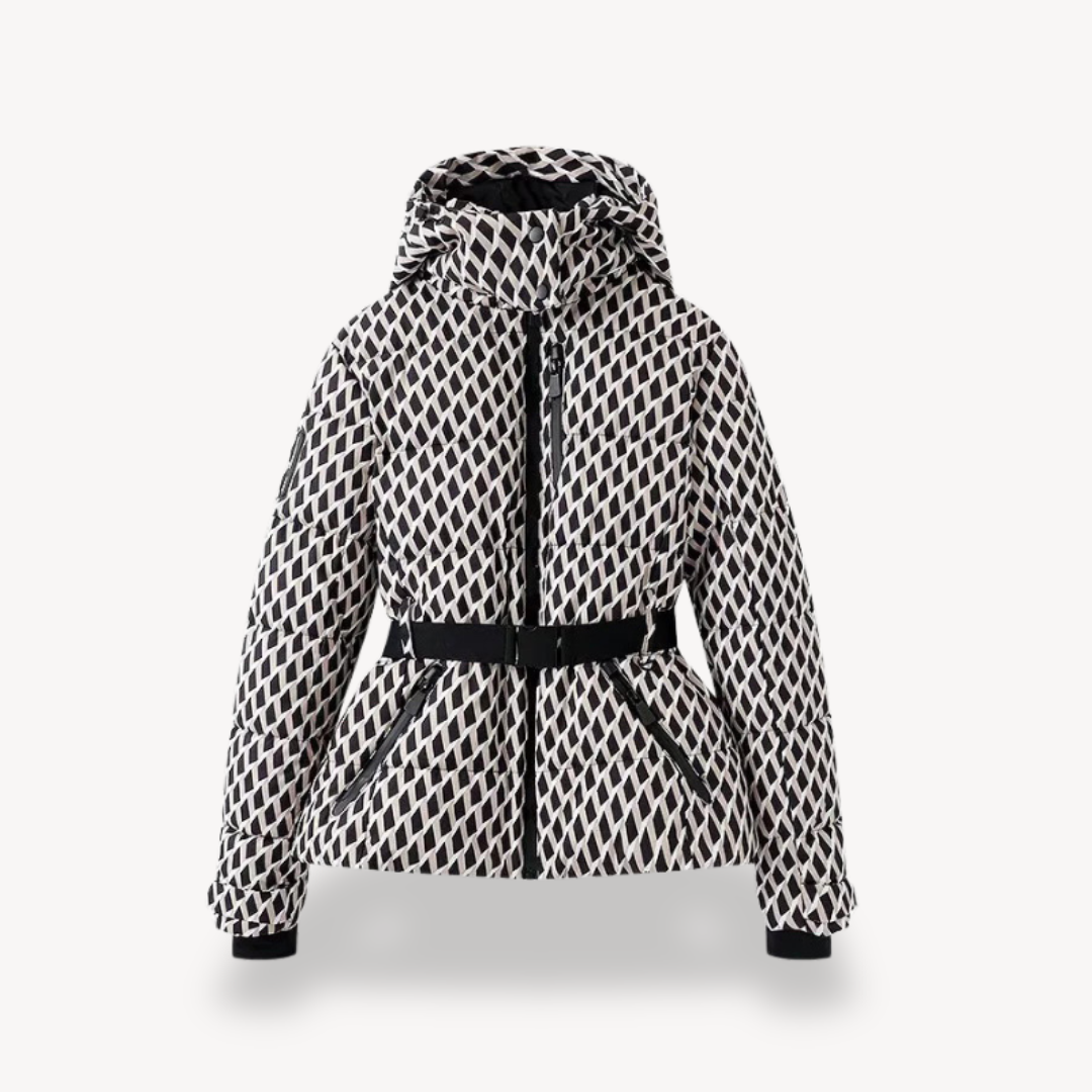 Riley | Women's Hooded Belted Puffer Jacket