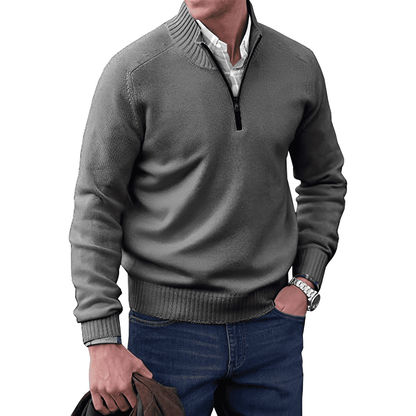 Russell | Men's Quarter-Zip Sweater