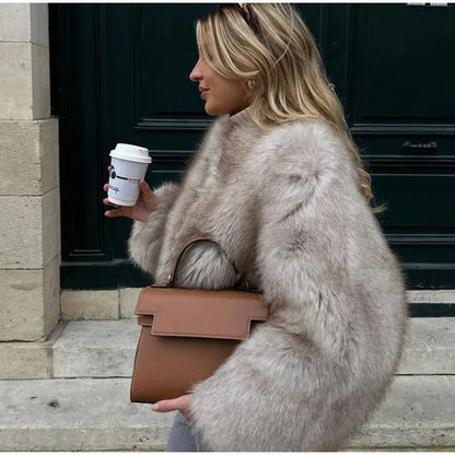 Women's Warm Winter Coat Faux Fur