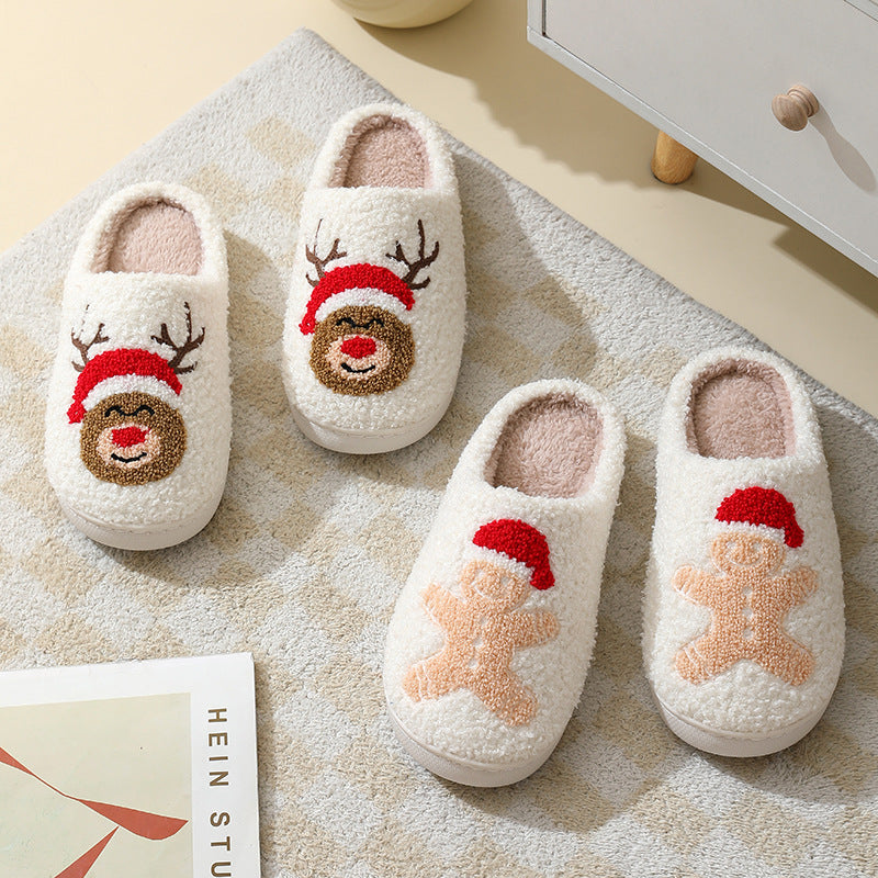 Myrrh | Christmas Slippers Fluffy Elf Closed Toe