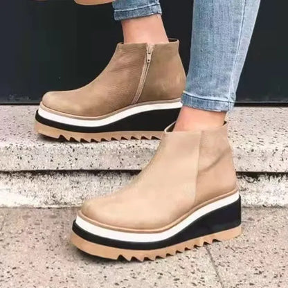 Carly | Women's Orthopedic Leather Boots