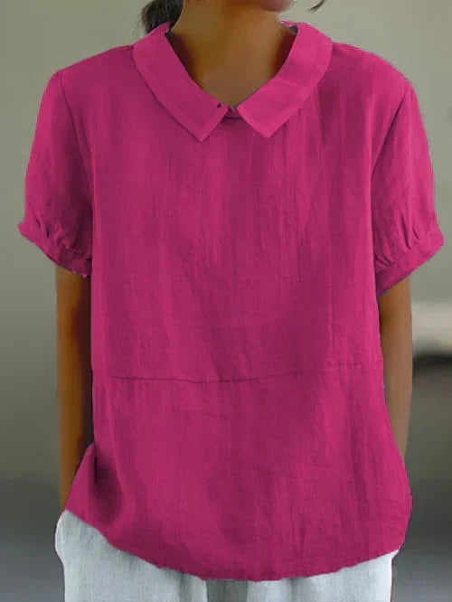 Amalie | Relaxed Fit Collar Blouse