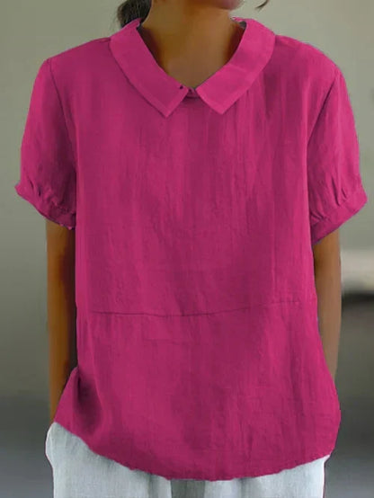 Amalie | Relaxed Fit Collar Blouse