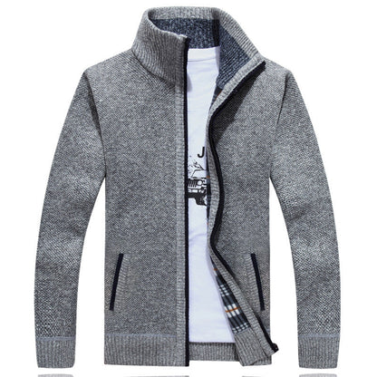 Cyrus | Men's Full Zip Knit Jacket