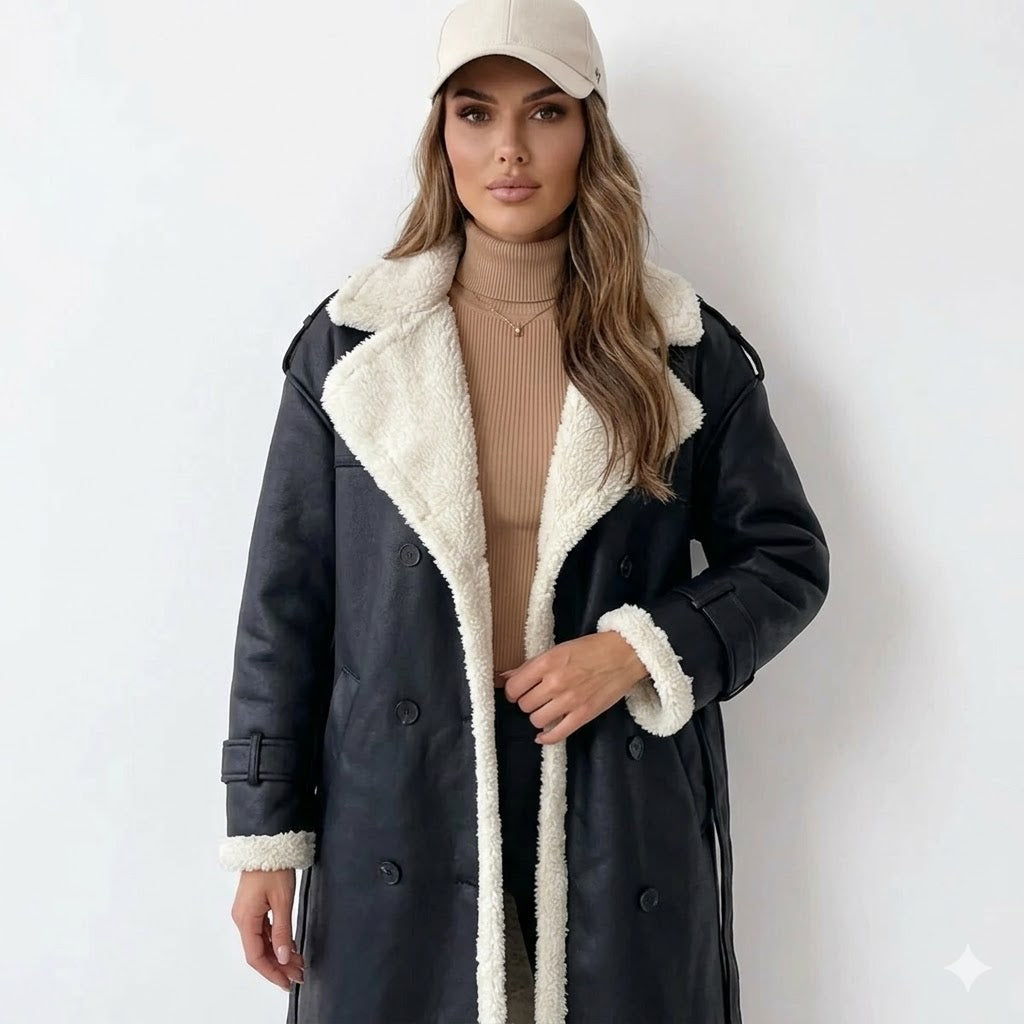 Vivienne | Luxe Shearling Winter Coat