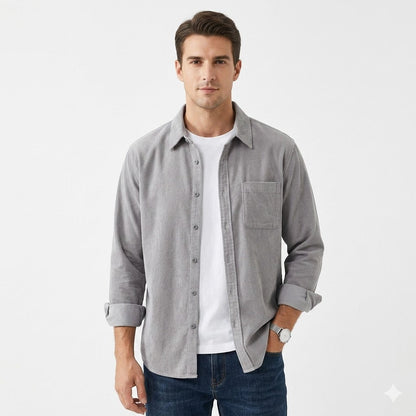 Troy | Men's Casual Corduroy Shirt