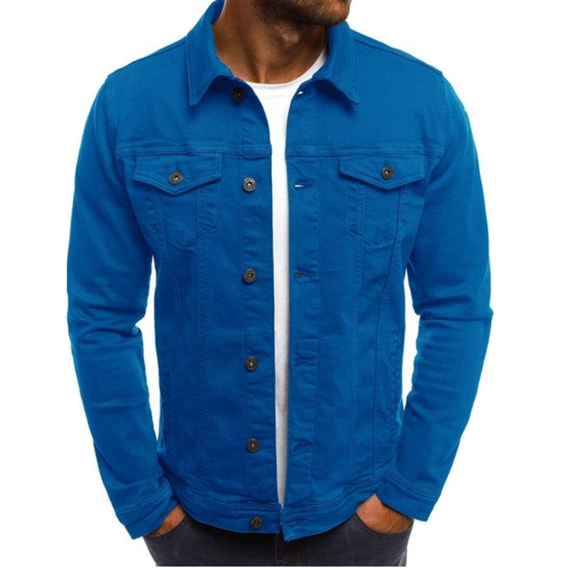 Francis | Stylish Denim Bomber Jacket for Everyday Wear