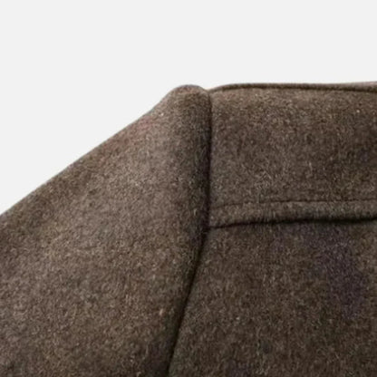 Lachlan | Stand Collar Quilted Overcoat