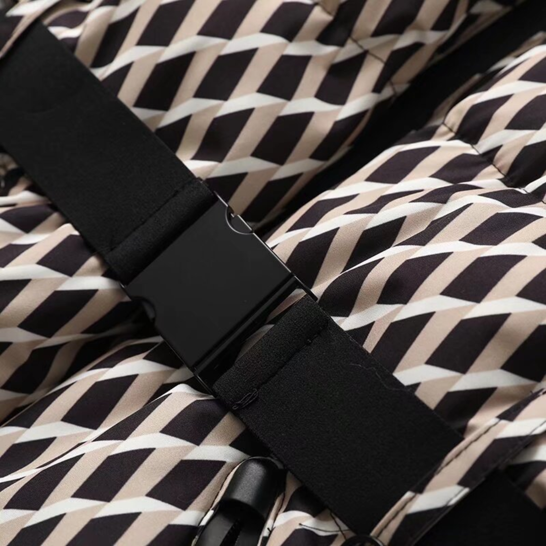 Riley | Women's Hooded Belted Puffer Jacket