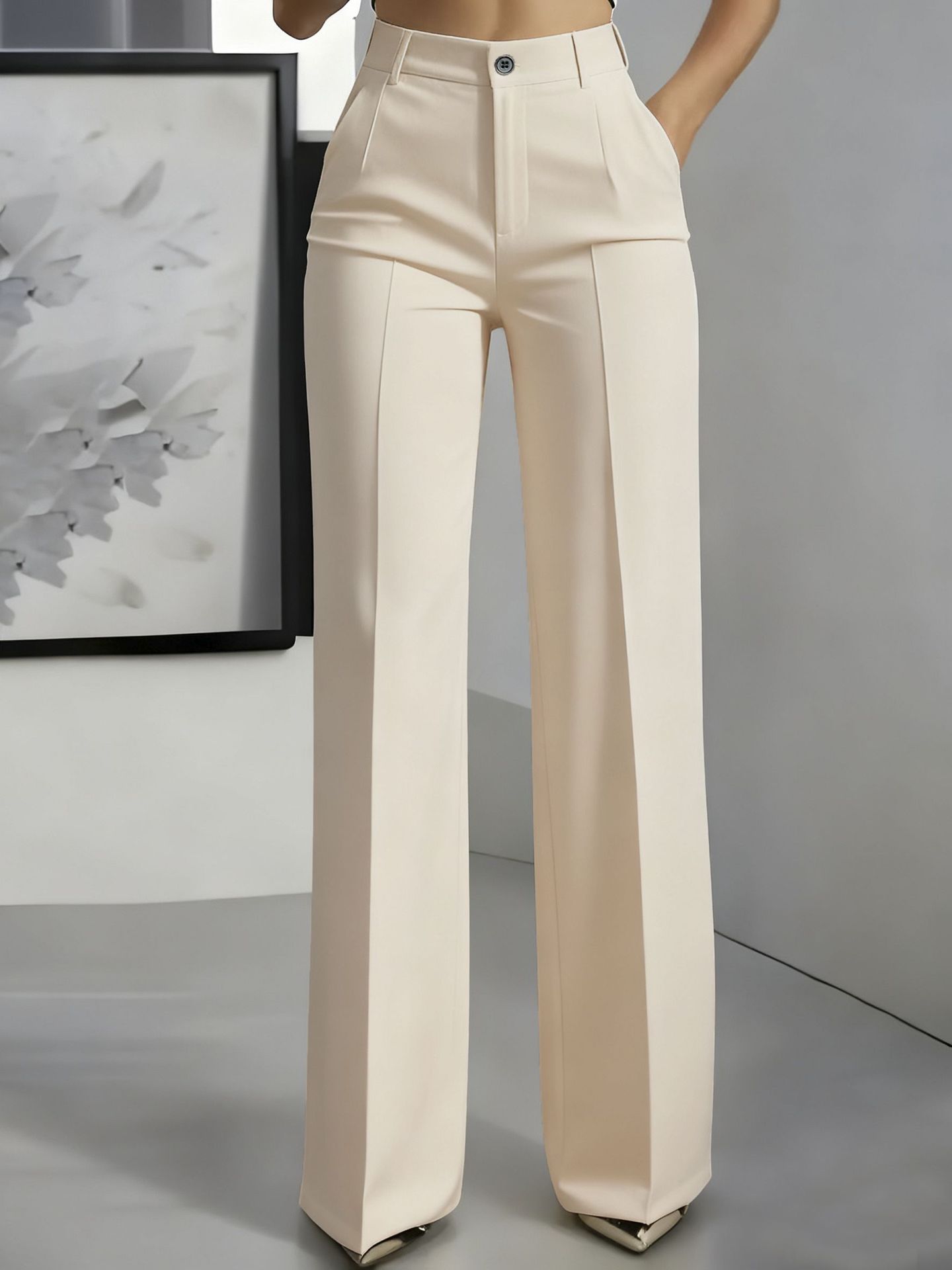 Lexi | High Waisted Elasticated Pants