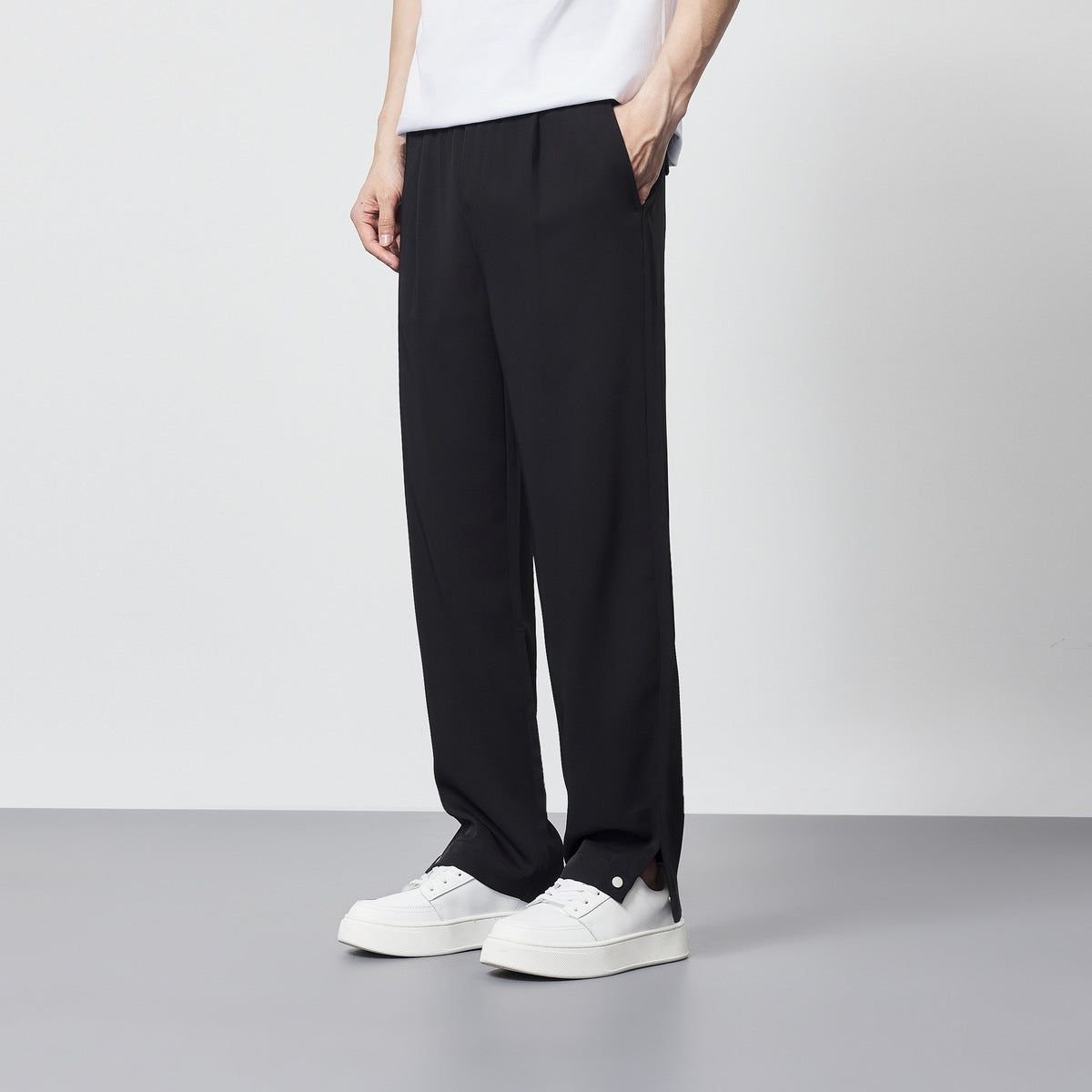 Samuel | Men's Pleated Wide Leg Pants