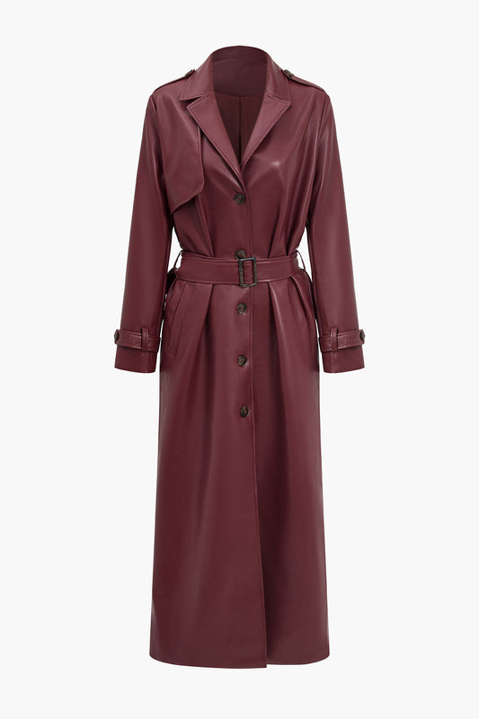 Miley | Women's Long Belted Trench Coat