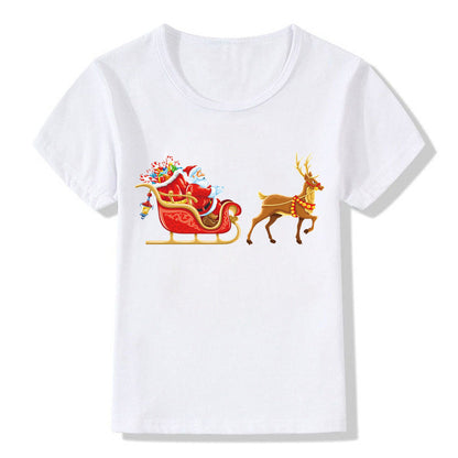 Bethany | Christmas T Shirt White Round Neck