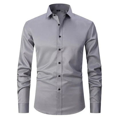 Dave | Stylish Wrinkles Button Shirt for Men