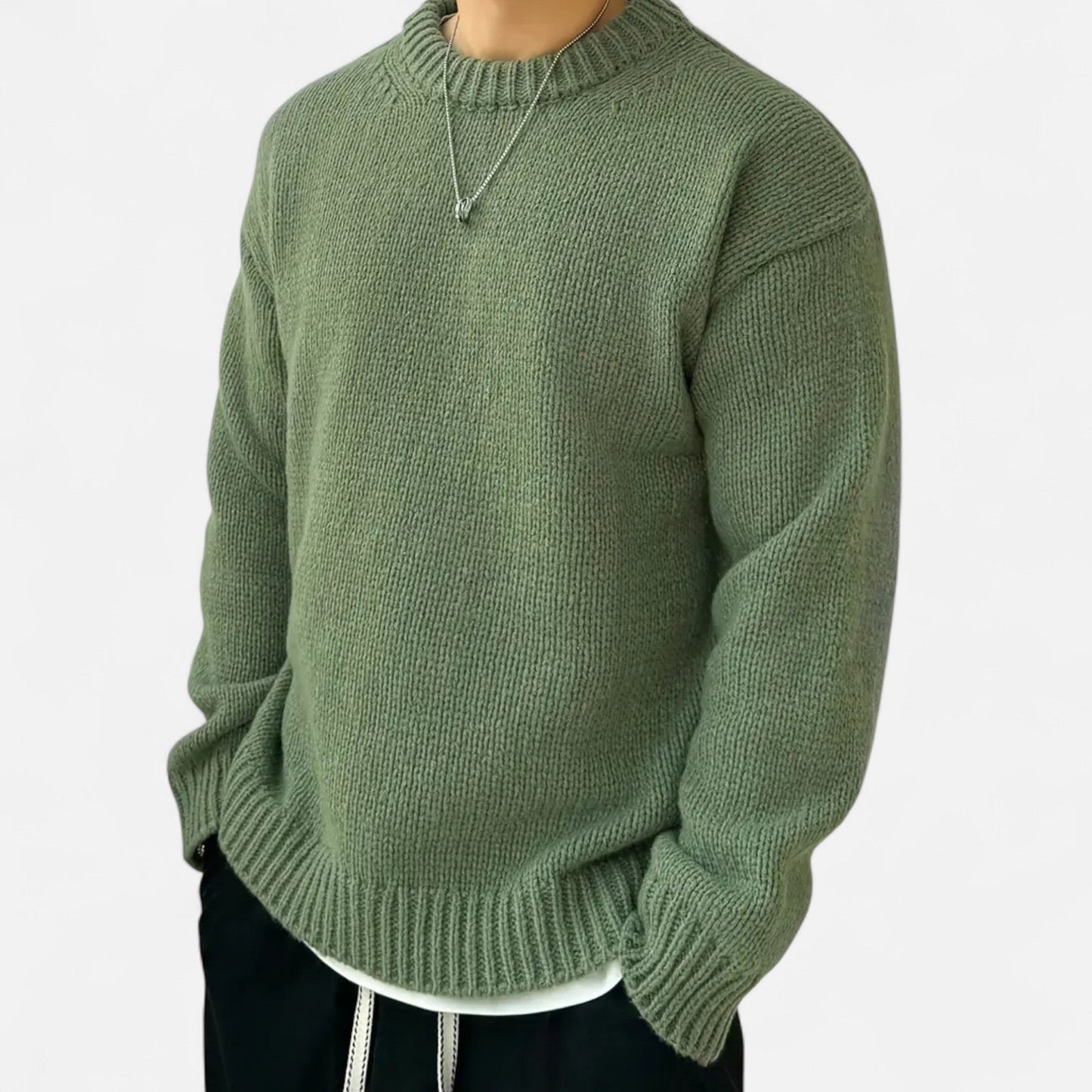 Luca | Relaxed Knit Sweater For Men