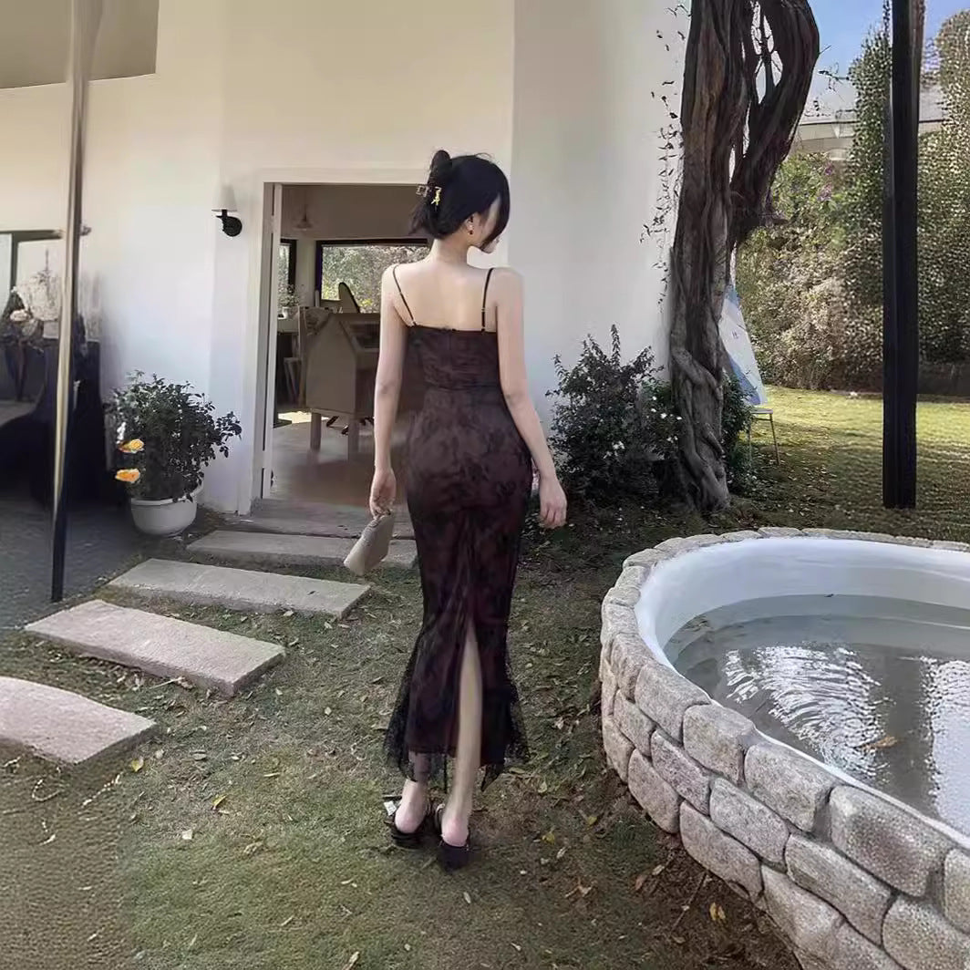 Lace Maxi Dress For Women