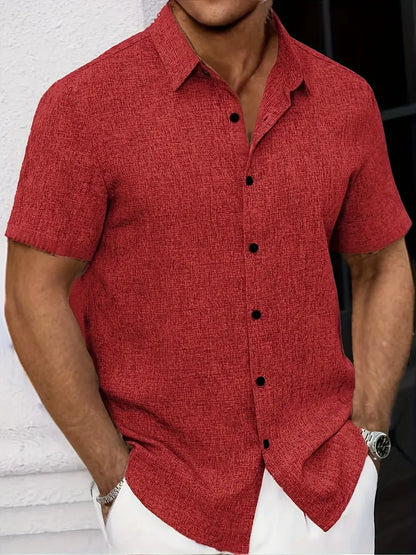 Trey | Classic Short Sleeve Shirt for Men