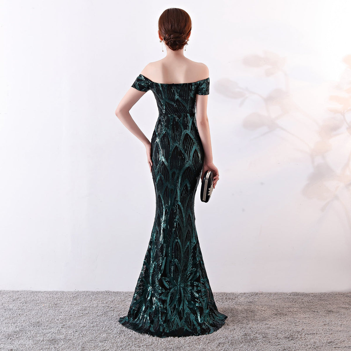 Sequined Formal Dress For Women