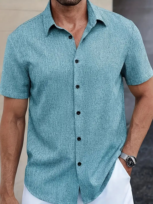 Trey | Classic Short Sleeve Shirt for Men