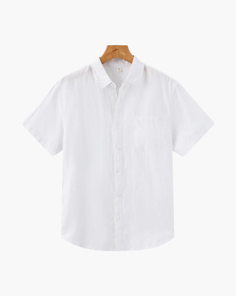 Matteo Ricci | Men's Lightweight Linen Casual Shirt