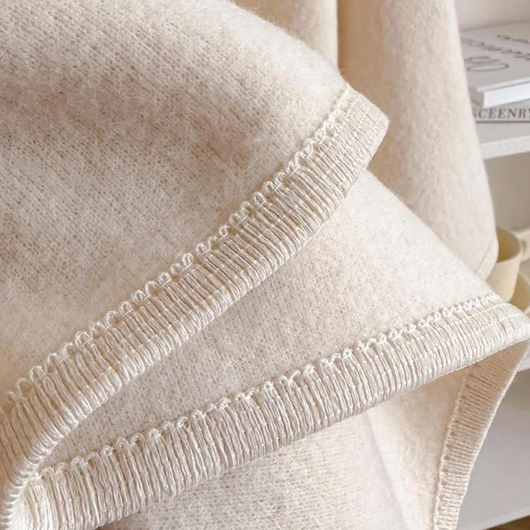 Noor | Linen Draped Shawl Wrap Cape