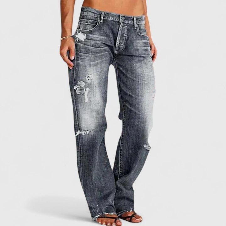 Lianette | Relaxed Fit Wide Leg Jeans