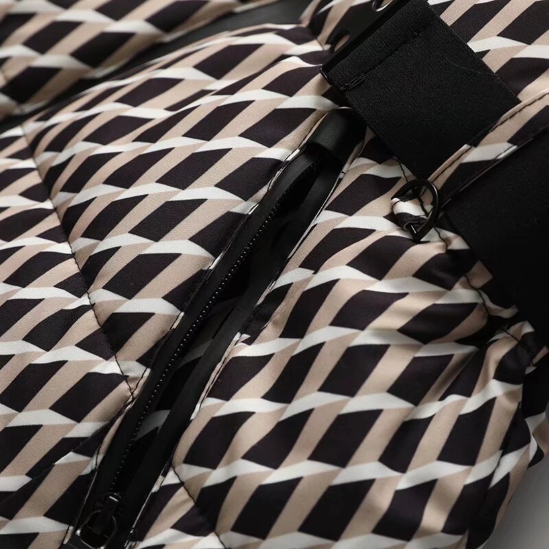 Riley | Women's Hooded Belted Puffer Jacket