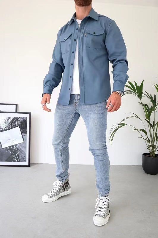 Remi | Men's Relaxed Fit Overshirt, Casual Layering