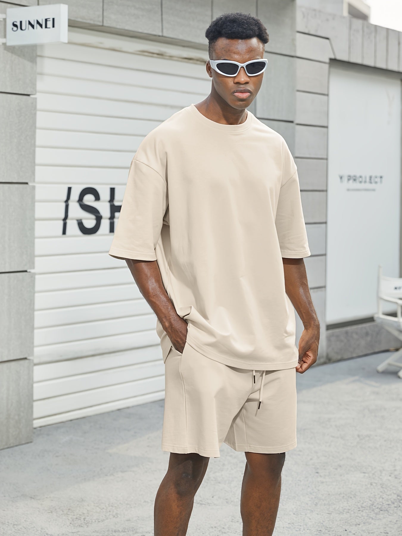 Milo | Men's Oversized Cotton Two-Piece Set