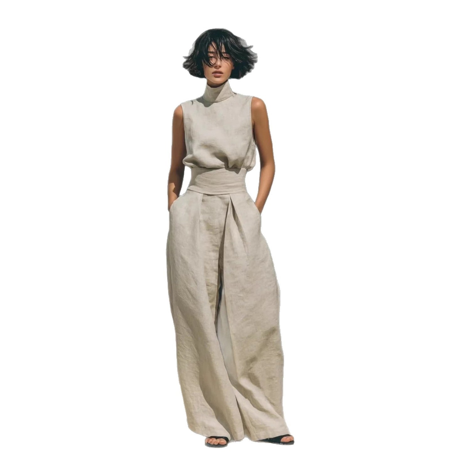 Valentina Creswell | Women's Wide Leg Two Piece Set