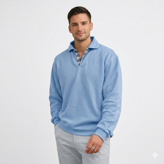 Leandro | Premium Casual Knit Polo Men