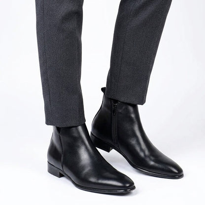 Beck | Men's Minimalist Leather Chelsea Boots
