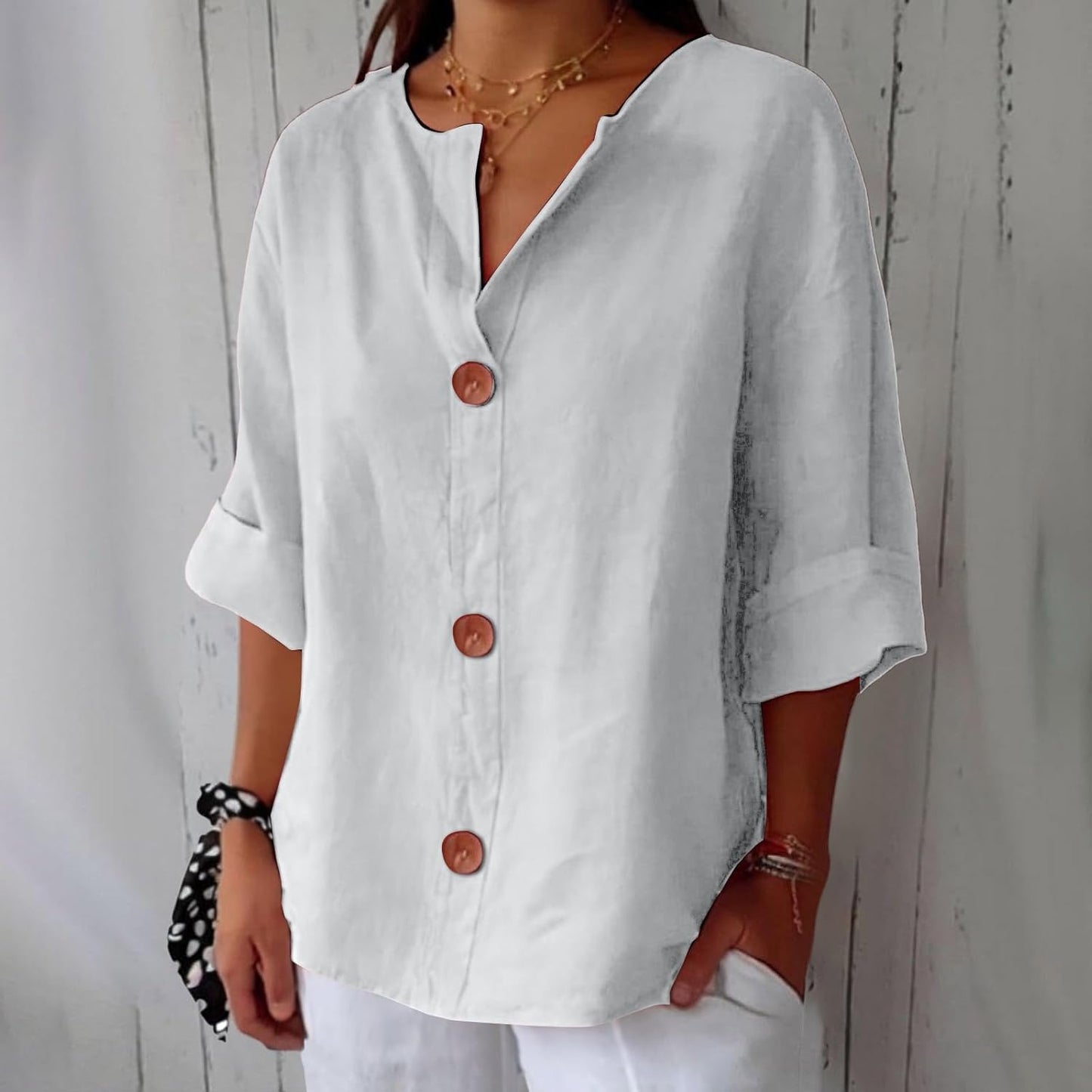 Clara | Casual Relaxed Fit Blouse
