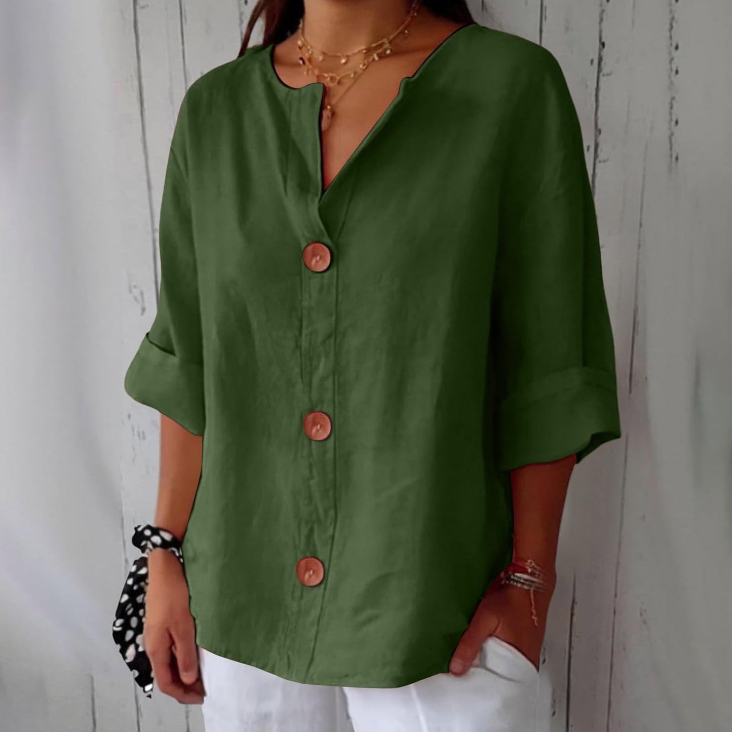 Clara | Casual Relaxed Fit Blouse