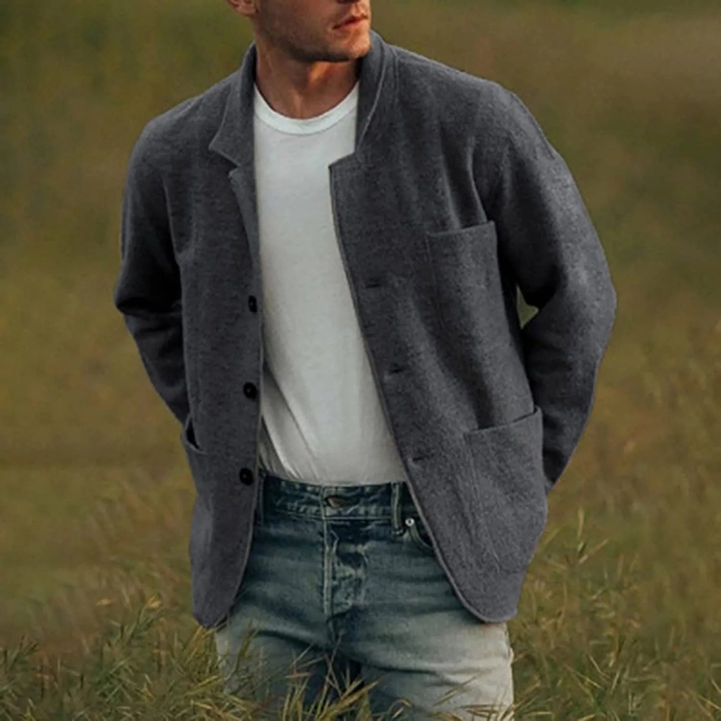 John | Elegant Blazer for Men with Pockets