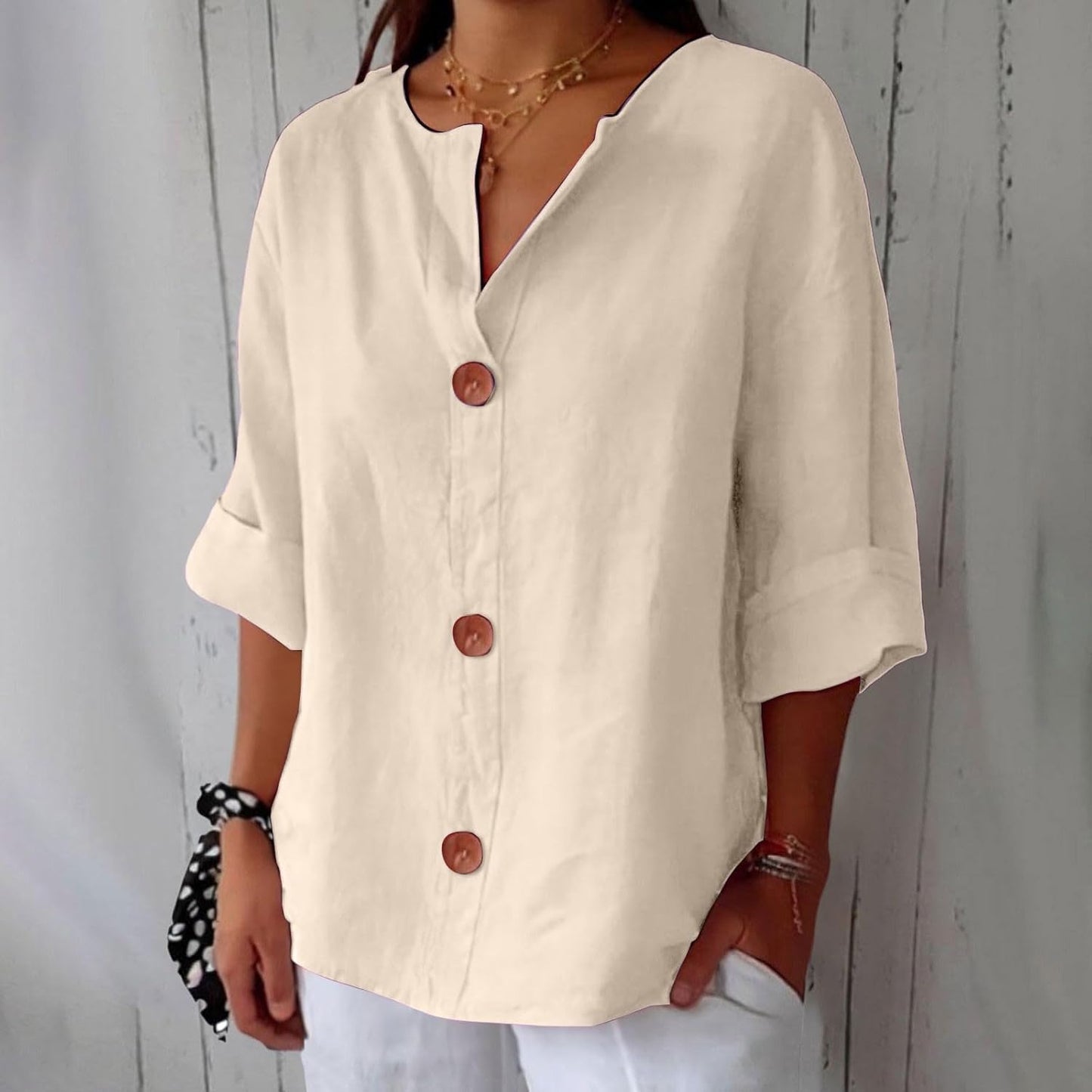 Clara | Casual Relaxed Fit Blouse