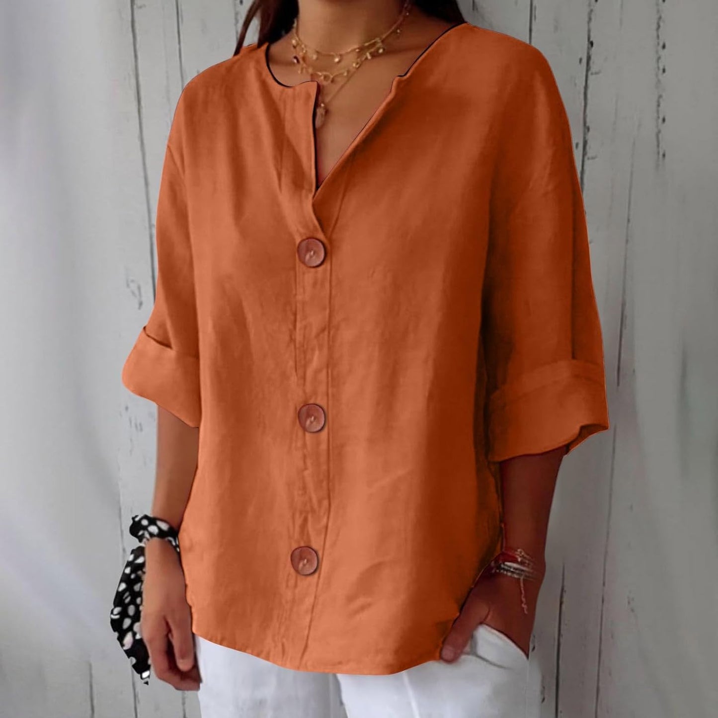 Clara | Casual Relaxed Fit Blouse
