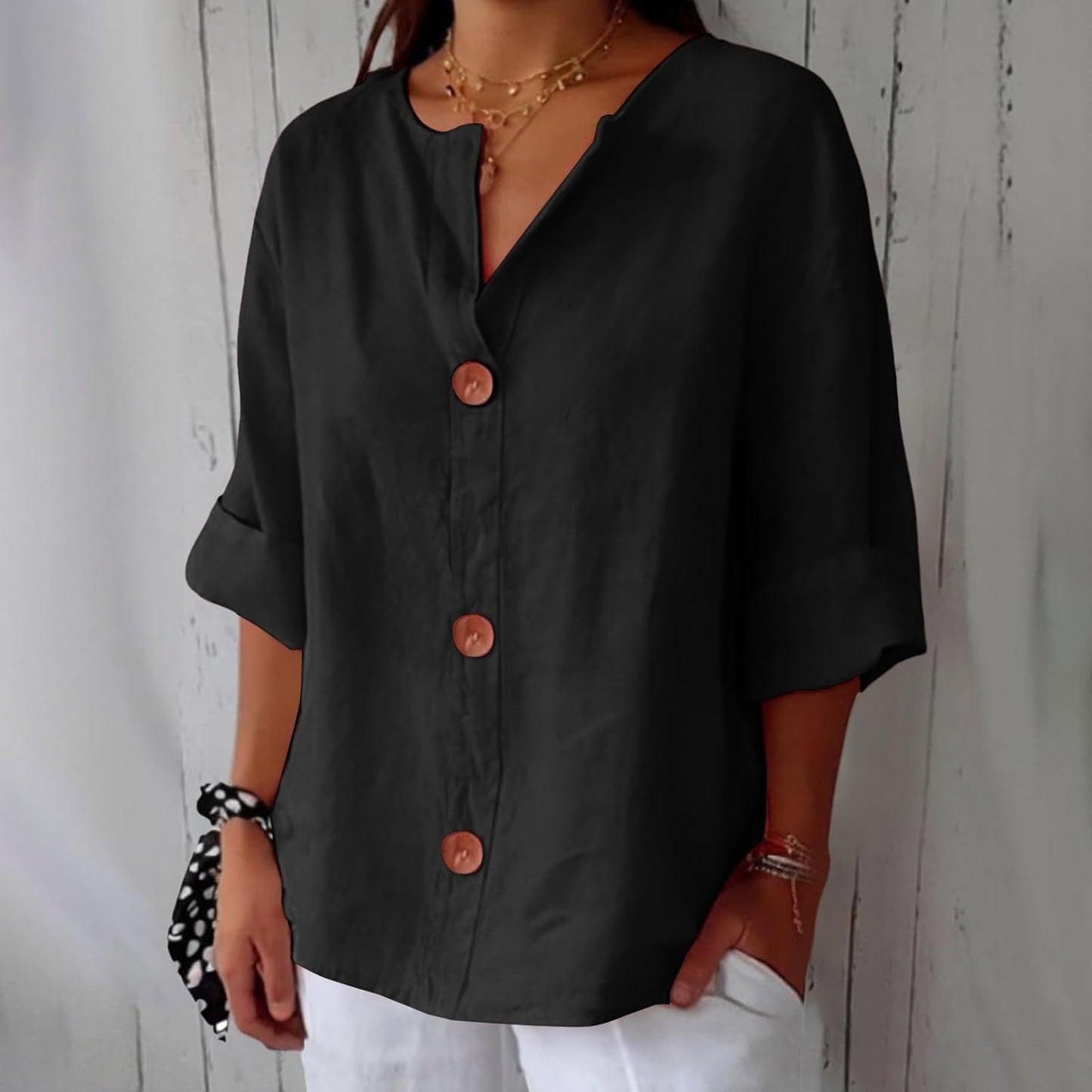 Clara | Casual Relaxed Fit Blouse