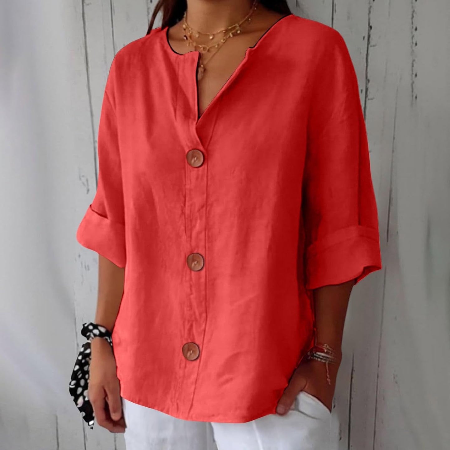 Clara | Casual Relaxed Fit Blouse