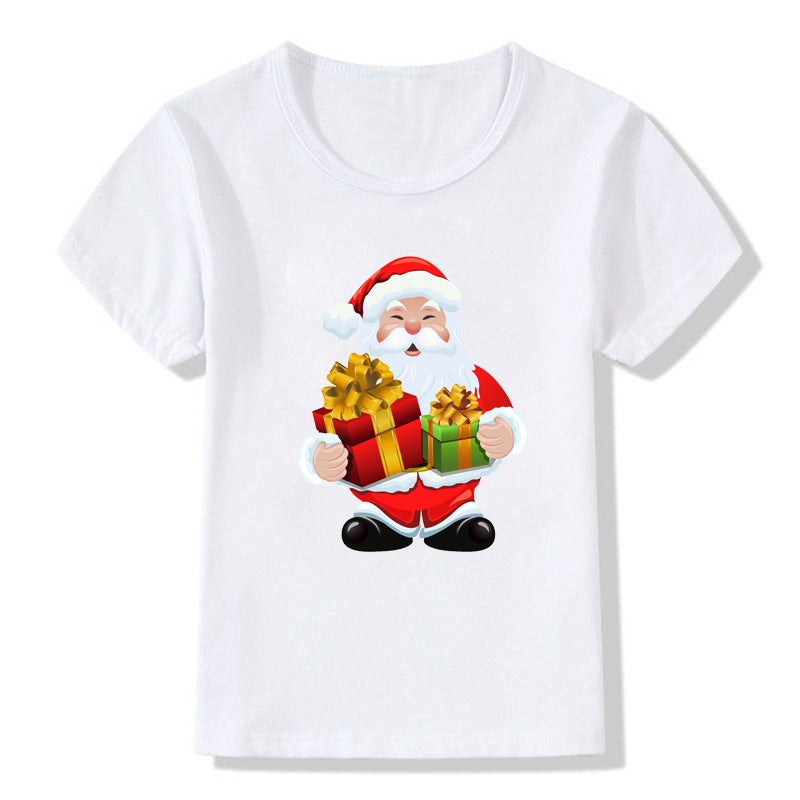 Bethany | Christmas T Shirt White Round Neck