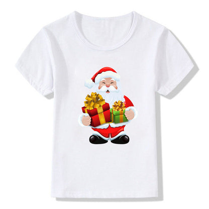 Bethany | Christmas T Shirt White Round Neck